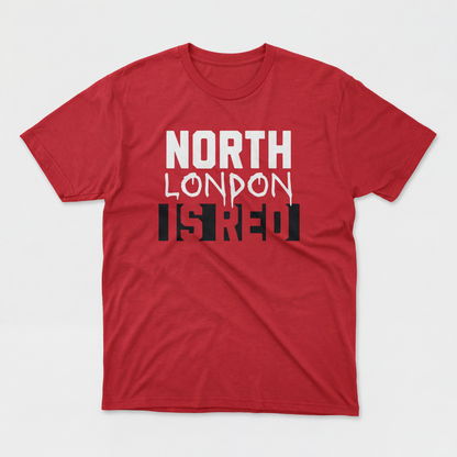 T-Shirt Mixte - North London is Red (Arsenal)
